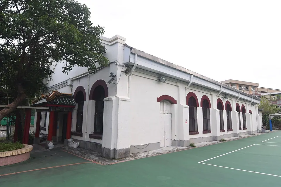 Sân trường tại Đài Loan